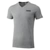 Essentials V-Neck Men's T-shirt, Medium Gray Heather, small-SEA