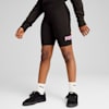 Essentials Logo Short Tights Youth, PUMA Black-Mauved Out, small-SEA