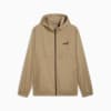 Jaket Windbreaker Solid Pria Essentials, Oak Branch, small-IDN