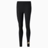 Essentials+ Metallic Leggings Women, Puma Black, small-PHL