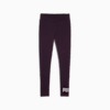 กางเกงเลกกิ้งผู้หญิง Essentials+ Metallic Leggings, Midnight Plum, small-THA