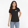 Essentials+ Embroidery Tee Women, Puma Black, small-AUS
