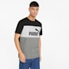 Essentials+ Colour-Blocked Men's Tee, Puma Black, small-PHL