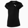 Active Girls' Tee, Puma Black, small-SEA
