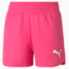 Active Girls' Shorts, Glowing Pink, small-SEA