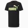 Essentials Boys' Tee, Puma Black-Sharp Green, small-SEA