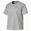 Evostripe Women's Tee, Light Gray Heather, small-SEA