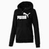 Essentials Full Zip Girls' Hoodie, Puma Black, small-SEA