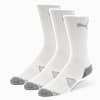 Essential Crew Cut 3 Pack Golf Socks, Bright White, small-SEA