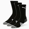 Essential Crew Cut 3 Pack Golf Socks, Puma Black, small-SEA