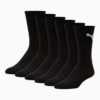 Calcetas Half-Terry [6 Pack], BLACK / WHITE, small