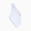 Calcetas Half-Terry [6 Pack], WHITE / RED, small