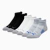 Calcetines media caña de tejido sencillo para hombre ( paquete de 3), GREY / BLUE, small