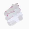 Calcetines cortos de felpa PUMA para mujer (paquete de 3), PURPLE PINK, small