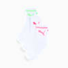 Big Kids' Low Crew Socks [3 Pairs], WHITE / BRIGHT, small