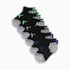Big Kids Low Cut Socks [3 Pairs], BLACK / BLUE, small