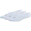 Calcetines invisibles para hombre (3 pares), white-black, small
