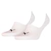 No-Show Socks 2 Pack, white, small-AUS