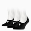 PUMA Unisex Footie 3 Pack, black, small-NZL