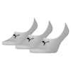 PUMA Uniseks Footie's, set van 3 paar, white, small