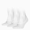 Lot de 3 paires de chaussettes invisibles unisexes PUMA, oatmeal, small