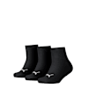 Quarter Socks Kids (3-Pack), black, small