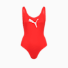 Bañador de natación PUMA Swim monopieza para mujer, red, small