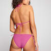 PUMA Swim Women's Bikini Bottoms Side Tie, fluo pink, small