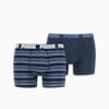 PUMA Heritage Stripe Men's Boxers 2 Pack, denim, small-NZL