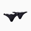 Bikini Underwear Women (2-Pack), black, small