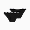Slip neri PUMA da donna con logo in vita, design semplice.