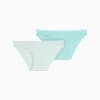 Bikini Underwear Women (2-Pack), mint combo, small