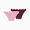 Bikini Underwear Women (2-Pack), scarlet red, small