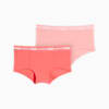 Lot de 2 mini-shorts PUMA Femme, coral combo, small