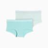 Lot de 2 mini-shorts PUMA Femme, mint combo, small