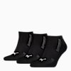 PUMA Unisex Cushioned Sneaker Trainer Socks 3 Pack, black, small-NZL