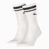 Crew Heritage Stripe Socks Unisex (2-Pack), white, small