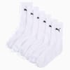 Junior Sport Crew Socks (3 Pairs) - Youth 8-16 years, white, small-AUS