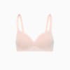 PUMA Women's Soft Padded Bra 1 Pack, rose dust, small