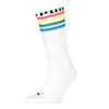 PUMA 1P Seasonal Crew Socks, White / Rainbow, small-SEA