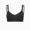 PUMA Women's Medium Support Active Bra 1 Pack, black, small