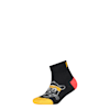 Kids' 1 Pack Quarter Socks, black, small-SEA