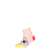 Kids' 1 Pack Quarter Socks, pink, small-SEA