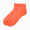 PUMA Sport Unisex Light Quarter Socks 2 Pack, Lava Blast, small