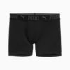 Schwarze PUMA Boxershorts für Herren mit einem elastischen Bund mit Logo.