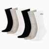 Chaussettes courtes unisexes PUMA (lot de 6 paires), grey combo, small