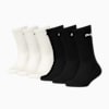 PUMA Junior Classic Crew Socks 6 pack, black / white, small