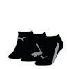 PUMA Kids' Sneaker Socks 3 pack, black, small-PHL