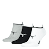 Kaus Kaki No Show Unisex PUMA 3 pasang, white / grey / black, small-IDN