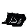 ถุงเท้าสำหรับรองเท้าผ้าใบ PUMA สไตล์ยูนิเซ็กซ์แพ็ค 3 คู่, black, small-THA